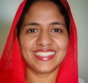 Mehrin, 5 May 1988, Srisailain, India